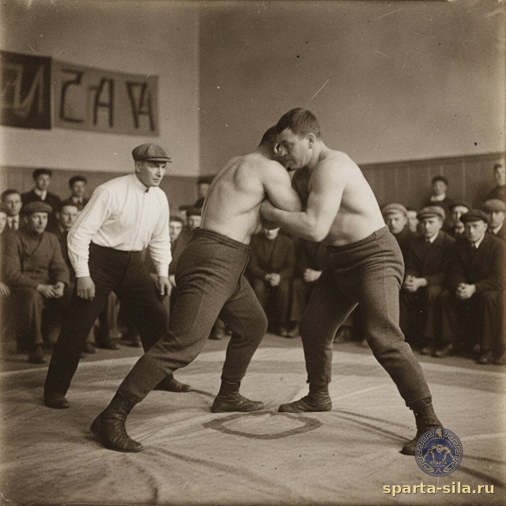 Первый чемпионат СССР по борьбе, Киев 1924 год — реконструкция